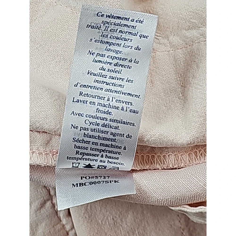 Faherty Shorts Mens 36 Pink Linen Malibu Beach‎ Stretch Breathable Outdoors